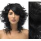 Clip in vlasy REMY 100% ľudské 53cm - KUČERAVÉ