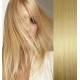 Clip in vlasy k prodlužování 73cm, 140g - REMY, 100% lidské - světlejší blond