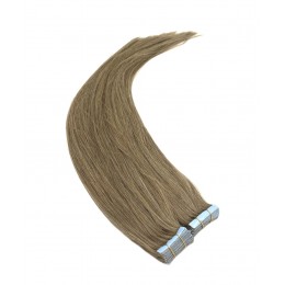 Vlasy pre metódu Pu Extension / Tapex / Tape Hair / Tape IN 50cm - čierne