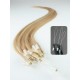 Vlasy pro metodu Micro Ring / Easy Loop / Easy Ring / Micro Loop 40cm – přírodní blond